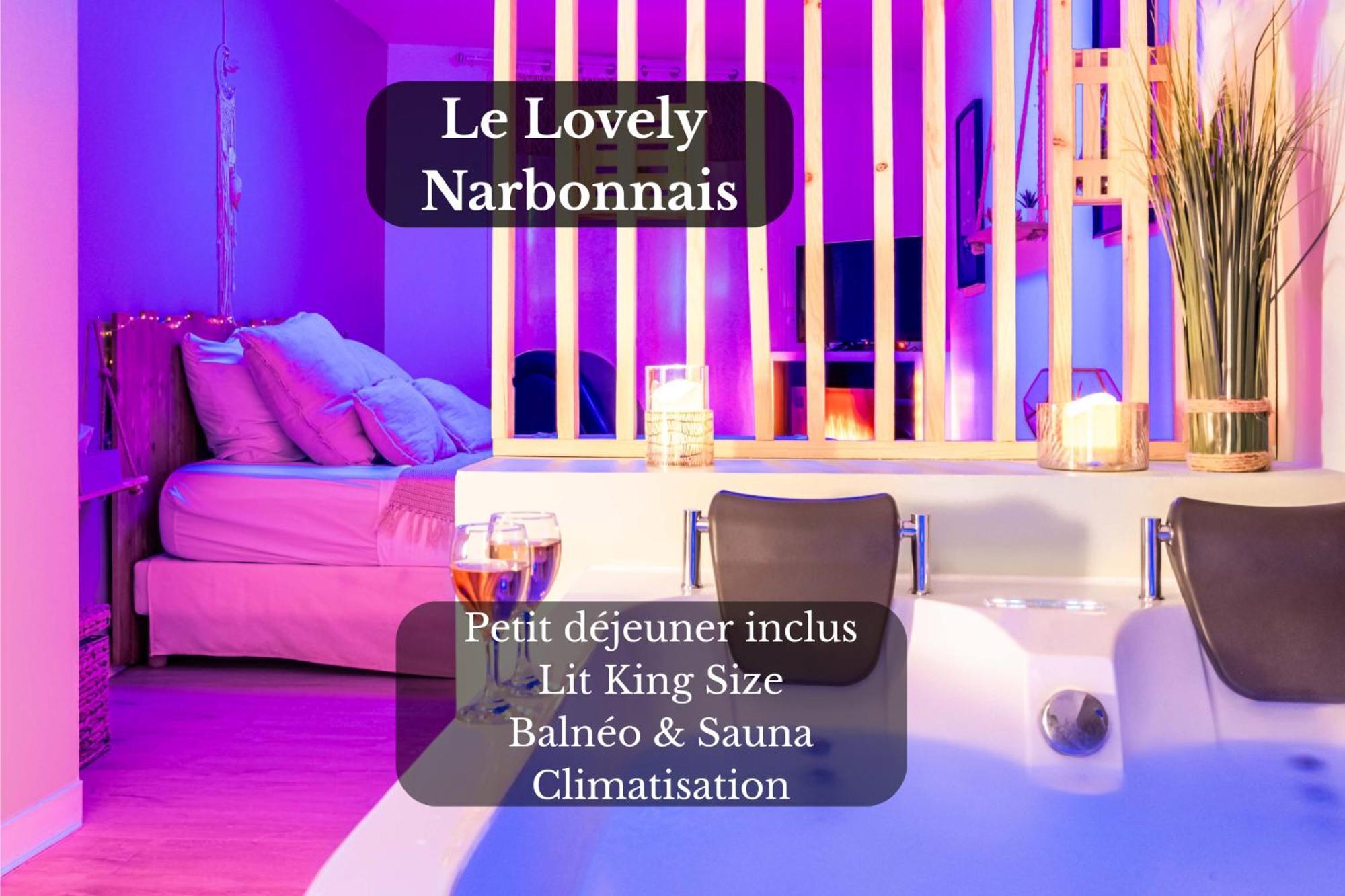 Le Lovely Narbonnais - Balneo & Sauna Ναρμπόν Εξωτερικό φωτογραφία